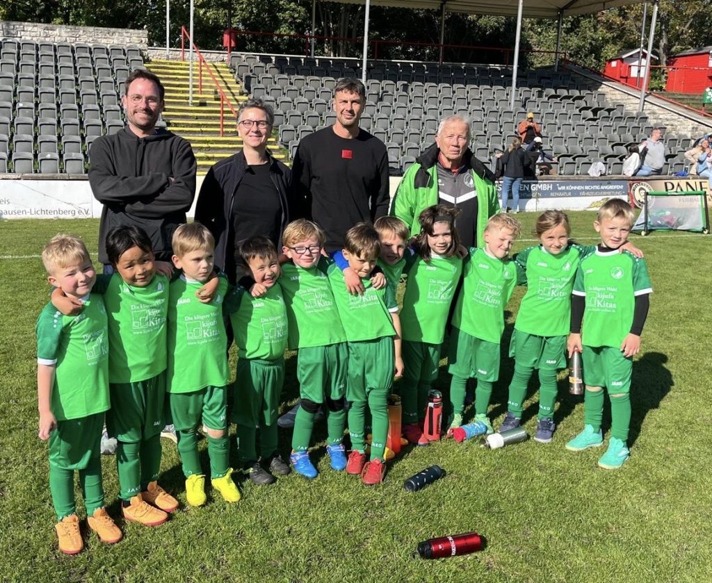 GW Baumschulenweg G-Jugend Mannschaftsfoto